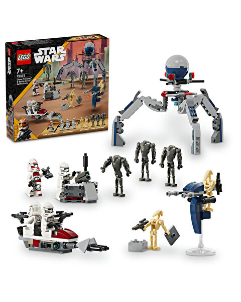LEGO Star Wars Klon Trooper ve Savaş Droidi Savaş Paketi 75372