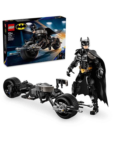 LEGO DC Batman: Batman Yapım Figürü ve Bat-Pod Motosiklet 76273