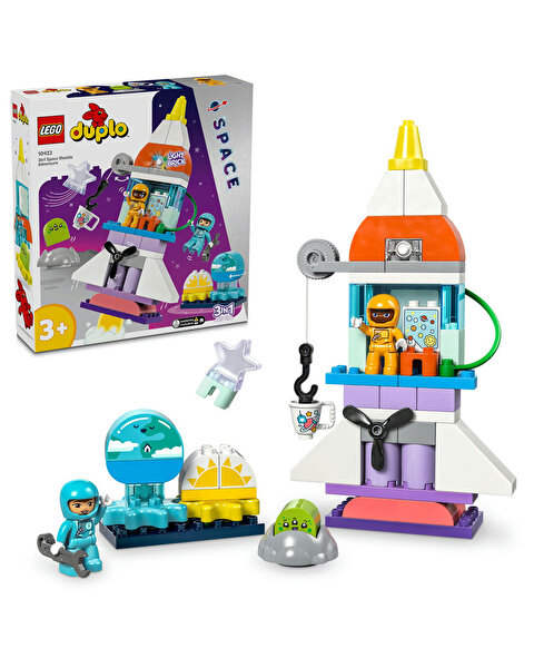 LEGO Duplo 3’ü 1 Arada Uzay Mekiği Macerası 10422