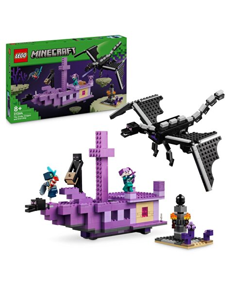 LEGO Minecraft Ender Ejderhası ve End Gemisi 21264