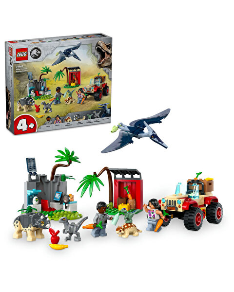LEGO Jurassic World Yavru Dinozor Kurtarma Merkezi 76963