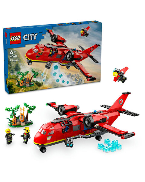 LEGO City İtfaiye Kurtarma Uçağı 60413