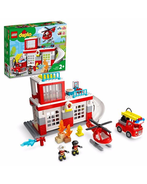 LEGO Duplo İtfaiye Merkezi ve Helikopter 10970