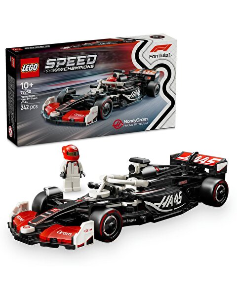 LEGO Speed Champions MoneyGram Haas F1 Team VF-24 Yarış Arabası 77250
