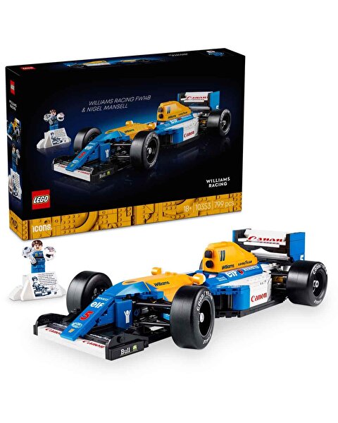 LEGO Icons Williams Racing FW14B ve Nigel Mansell 10353
