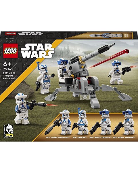 LEGO Star Wars 501. Klon Trooperlar Savaş Paketi 75345