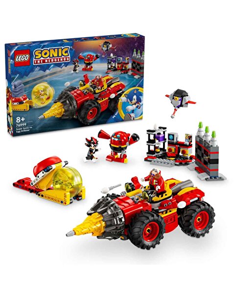 LEGO Super Sonic Egg Drillster’a Karşı 76999