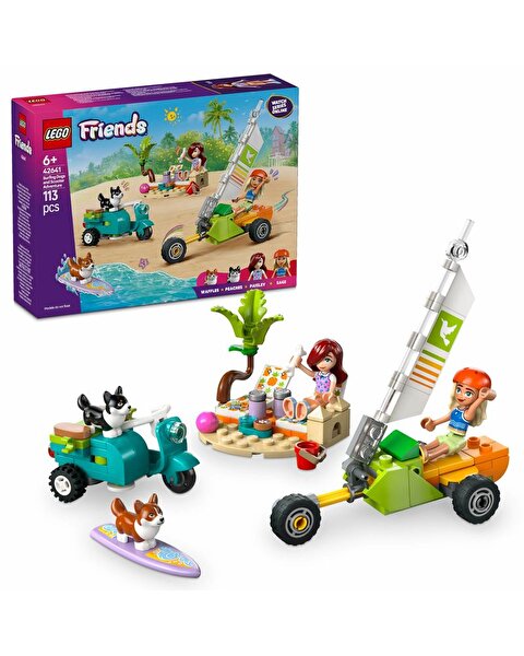 LEGO Friends Sörfçü Köpekler ve Scooter Macerası 42641