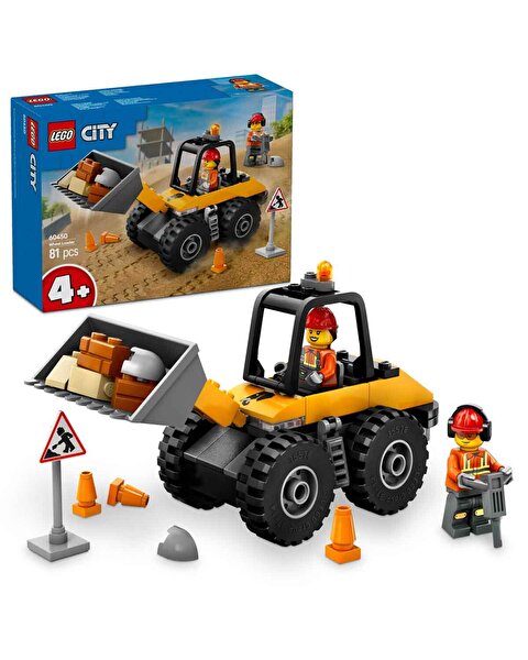 LEGO Sarı Tekerlekli İnşaat Yükleyicisi 60450
