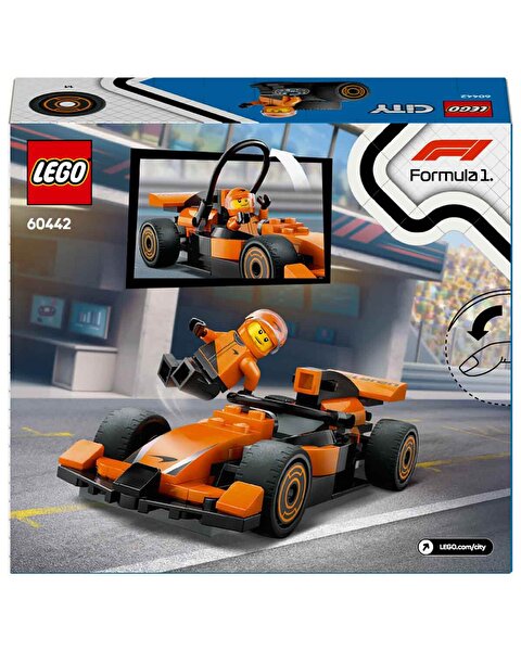 LEGO City McLaren Yarış Arabalı F1 Sürücüsü 60442