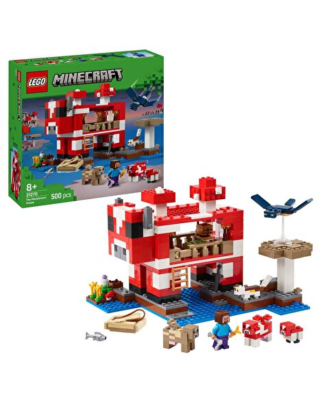 LEGO Minecraft Mooshroom Evi 21270