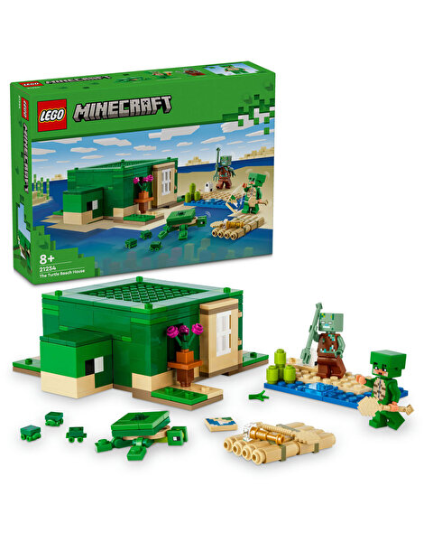 LEGO Minecraft Kaplumbağa Plaj Evi 21254