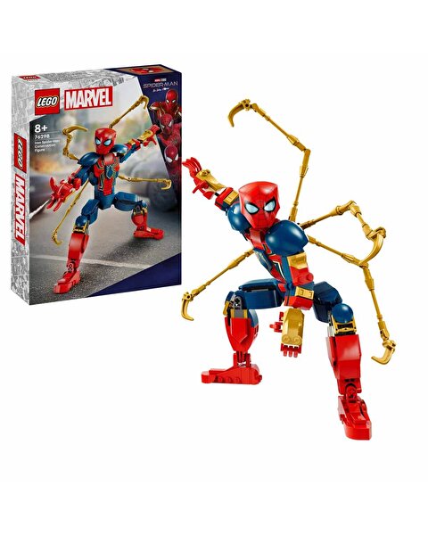 LEGO Marvel Iron Örümcek Adam Yapım Figürü 76298