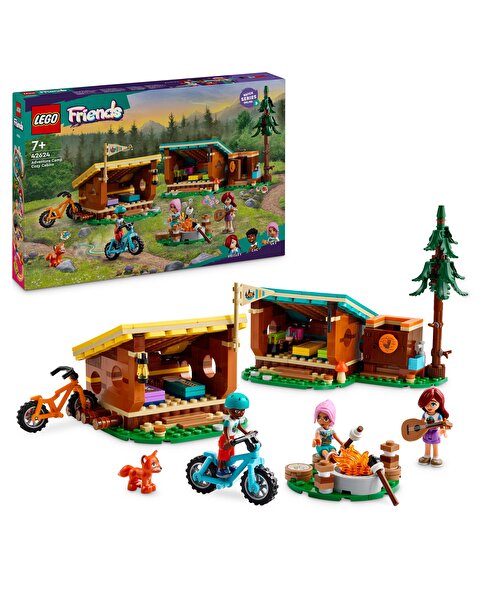 LEGO Friends Macera Kampı Şirin Kulübeler 42624