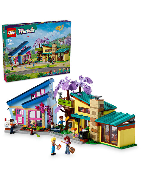 LEGO Friends Olly ve Paisley'nin Aile Evleri 42620