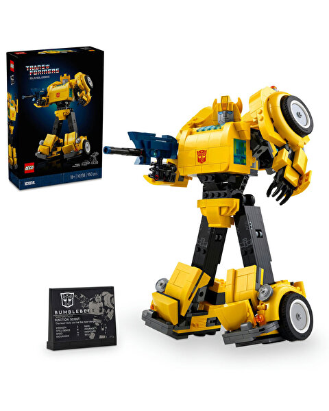 LEGO Icons Transformers Bumblebee 10338