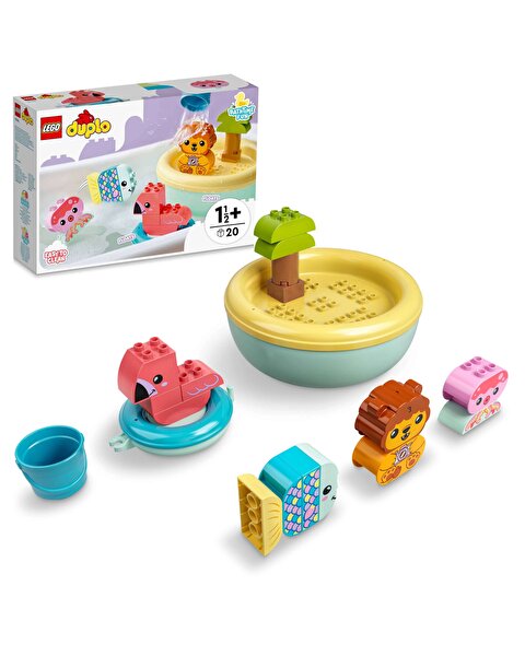 LEGO® Duplo Banyo Zamanı Eğlencesi: Yüzen Hayvan Adası 10966