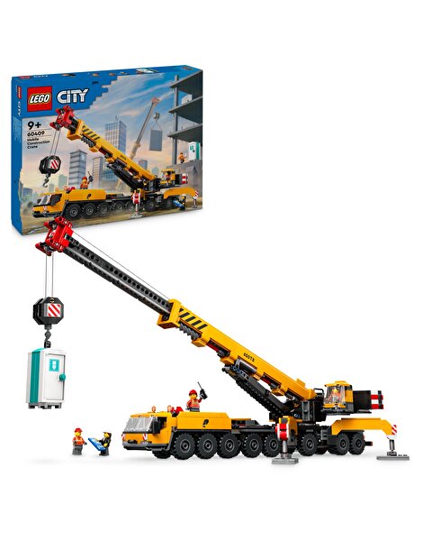 LEGO City Sarı Mobil İnşaat Vinci 60409