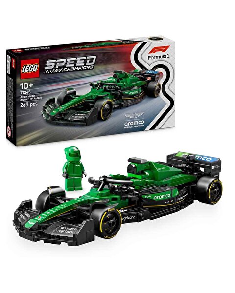 LEGO Speed Champions Aston Martin Aramco F1 AMR24 Yarış Arabası 77245
