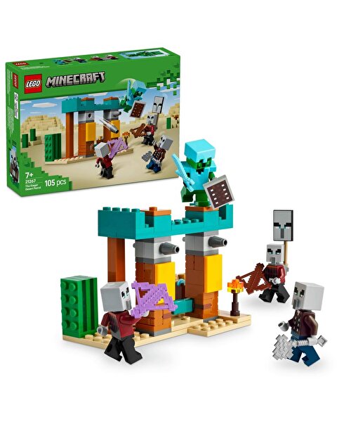LEGO Minecraft Serseri Köylü Çöl Devriyesi 21267