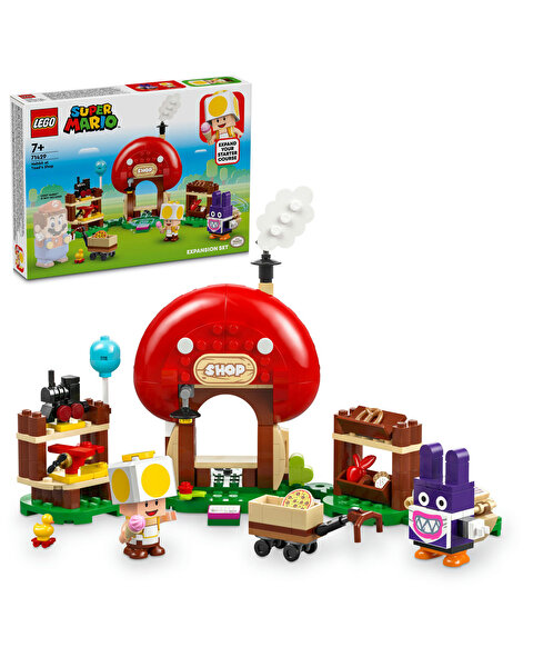 LEGO Super Mario Nabbit Toad'un Dükkanında Ek Macera Seti 71429