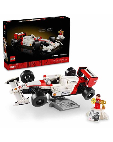 LEGO Icons McLaren MP4/4 ve Ayrton Senna 10330