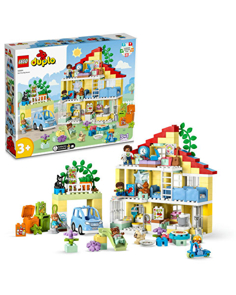 LEGO Duplo 3’ü 1 Arada Aile Evi 10994