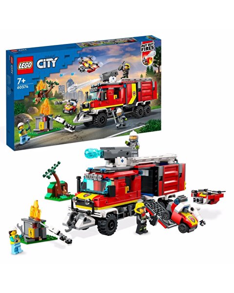LEGO City İtfaiye Komuta Kamyonu 60374