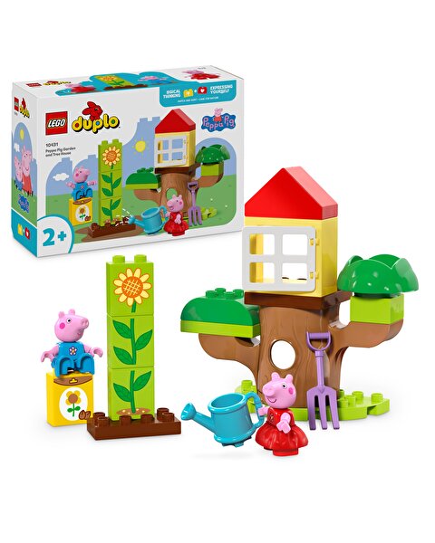 LEGO® Duplo Peppa Pig Bahçe ve Ağaç Ev 10431
