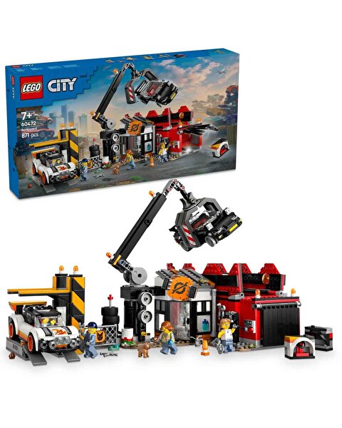 LEGO City Hurdalık ve Arabalar 60472