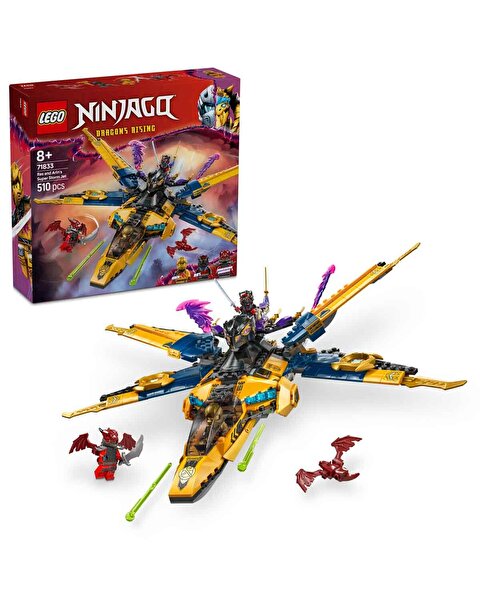 LEGO NINJAGO Ras ve Arin'in Süper Fırtına Jeti 71833