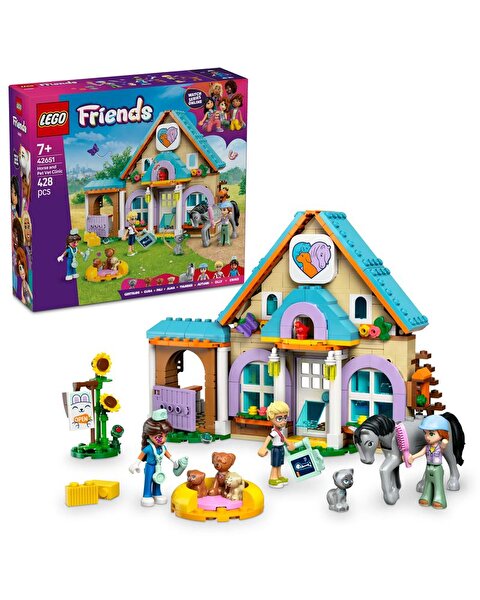 LEGO Friends At ve Evcil Hayvan Veteriner Kliniği 42651