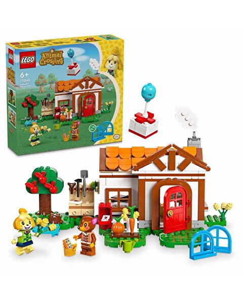 LEGO Animal Crossing Isabelle Ev Ziyaretinde 77049