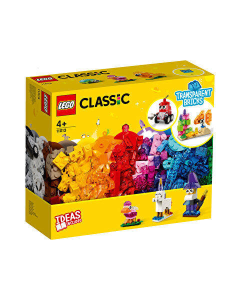 LEGO Classic Yaratıcı Şeffaf Yapım Parçaları 11013