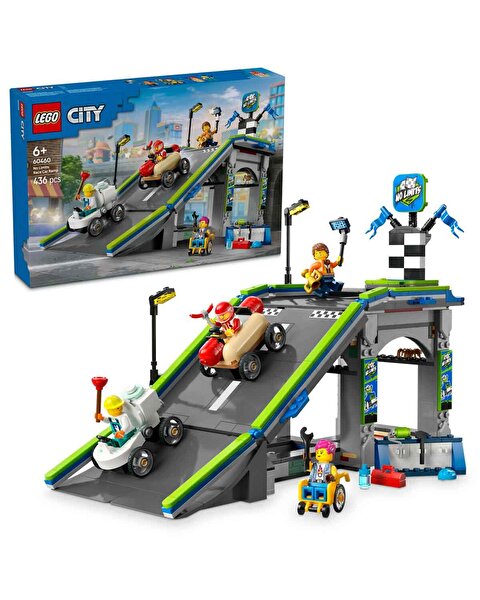 LEGO City Senin Kuralların: Yarış Arabası Rampa Parçası 60460
