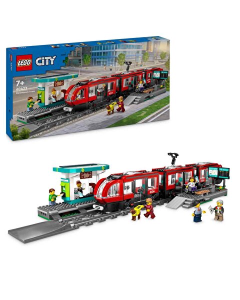 LEGO City Şehir Merkezi Tramvay İstasyonu 60423