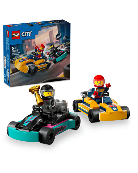 LEGO City Go-Kartlar ve Yarış Sürücüleri 60400
