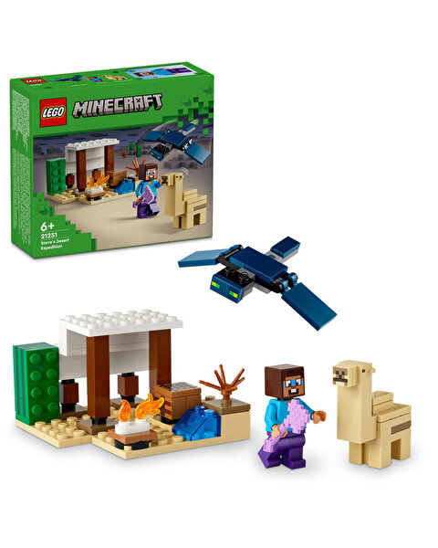 LEGO Minecraft Steve'in Çöl Keşfi 21251