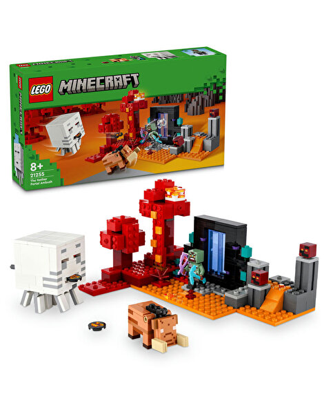 LEGO Minecraft Nether Geçidi Pususu 21255