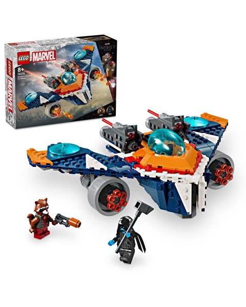 LEGO Marvel Rocket’in Warbird Aracı Ronan’a Karşı 76278