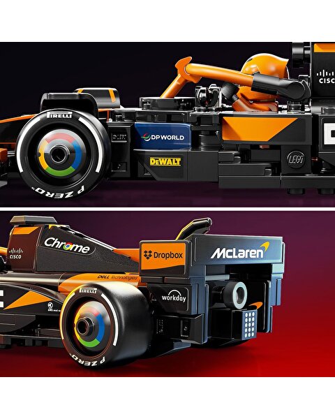 LEGO Speed Champions McLaren F1 Team MCL38 Yarış Arabası 77251
